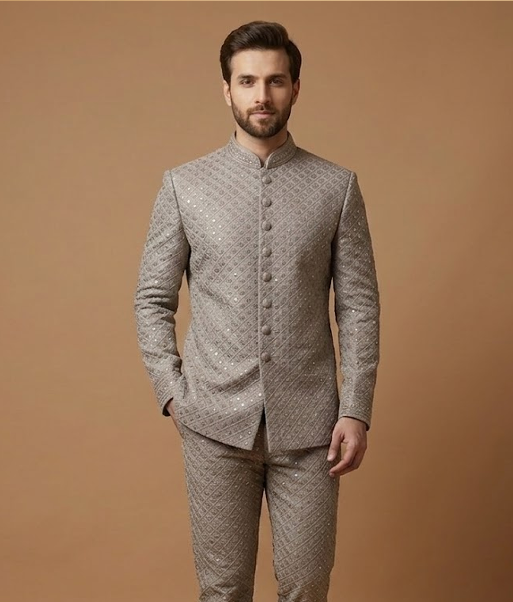 Zinc Sequin Lattice Dulha House