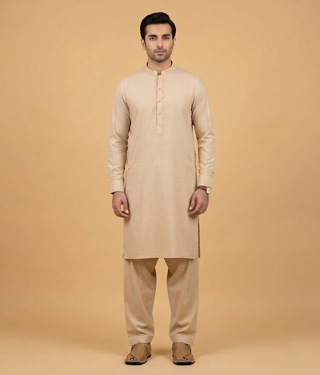 Double camel wash and wear
