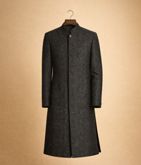 Charcoal handmade Sherwani