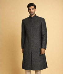 Charcoal handmade Sherwani