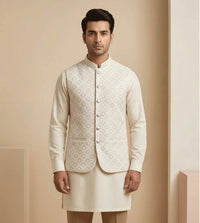Ivory Square fancy waistcoat